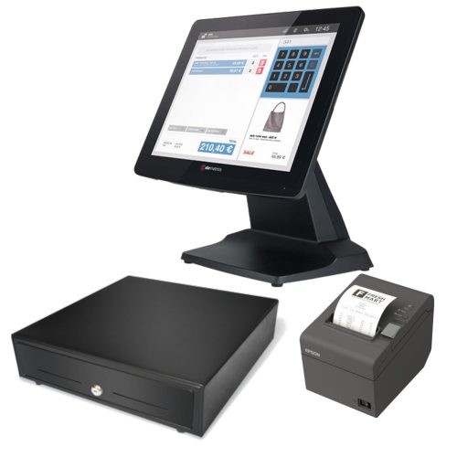 Pack TPV Colormetrics P4100, tiroir, imprimante